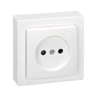 SIMON - Base enchufe SIMON 73 LOFT bipolar blanco