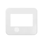 SIMON - Placa reloj SIMON 75 digital blanco nieve