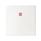 SIMON - Tecla SIMON 82 para interruptor conmutador con luminoso blanco nieve