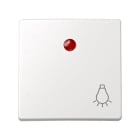 SIMON - Tecla pulsador luz SIMON 73 LOFT con luminoso blanco