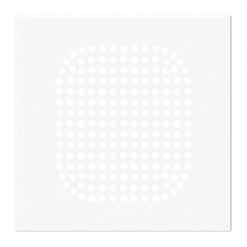 NIESSEN - Tapa timbre /altavoz/ zumbador Serie Vega blanco brillo