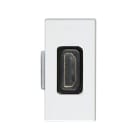 SIMON - Conector SIMON 27 PLAY con tapa HDMI con módulo estrecho blanco