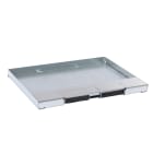 LEGRAND - Tapa metal inox para caja suelo sin marco 12/18 módulos Ref 0 881 21/24/40