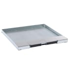LEGRAND - Tapa metal inox para caja suelo sin marco 16/24 módulos Ref 0 881 22/25/41
