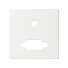 SIMON - Placa SIMON 82 para conector VGA+MINI-JACK blanco