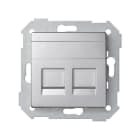 SIMON - Placa V&D plana CG SIMON DETAIL 82 2 RJ-45AMP