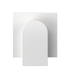 SIMON - Tapa para conector Fibra óptica doble blanco mate Simon 360
