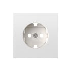 SIMON - Tapa para enchufe schuko blanco mate Simon 360