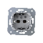 SIMON - Base de enchufe schuko CLEAN modular 16A 127/250 V~ con sistema de embornamiento a tornillo Simon 75