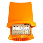 TELEVES - Amplificador de mástil de alta ganancia (un canal UHF) 3 entradas: UHF(canal)-UHF-VHFmix