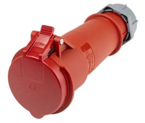 MENNEKES - PROLONGADOR 526 3P+T 32A 380V ROJO