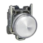 APC by Schneider Electric - Piloto redondo Ø 22 - IP65 - blanco - LED integrado - 240 V - orejetas - ATEX