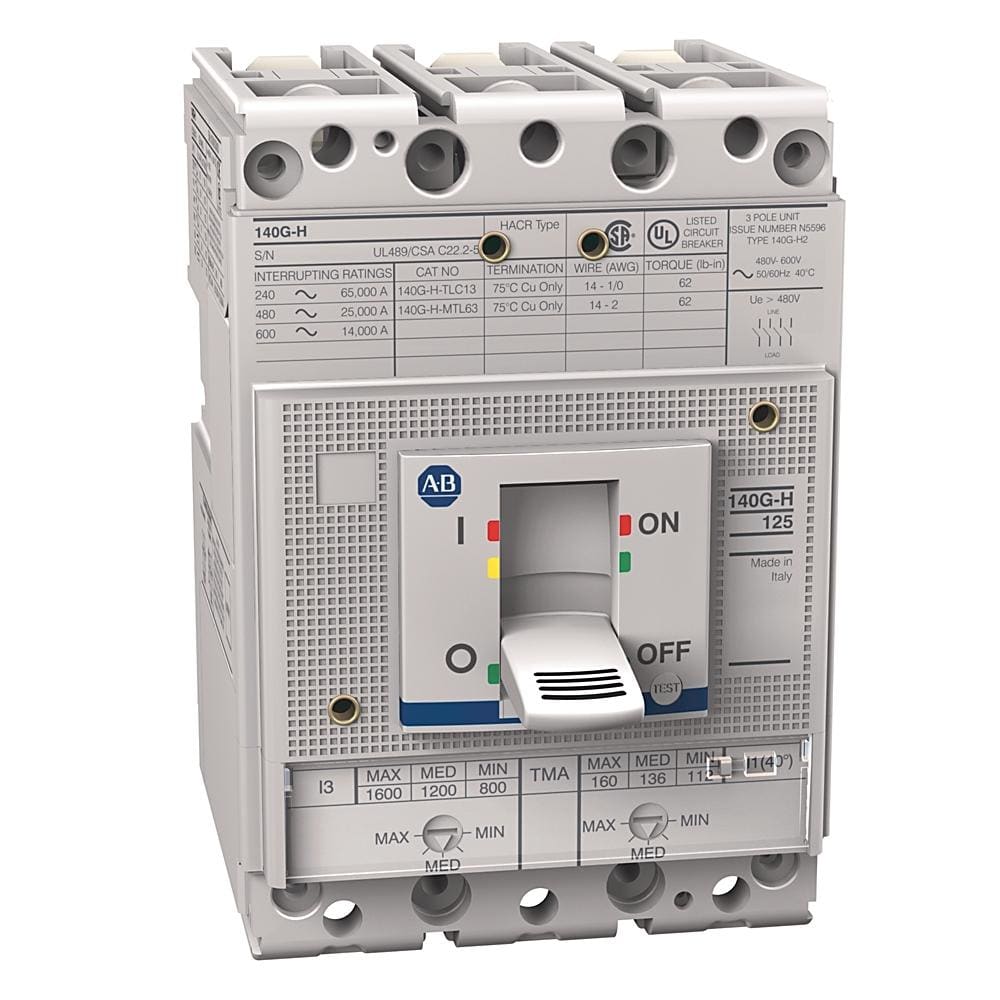 ROCKWELL - DISYUNTOR 140G INTERRUPTOR código-H2 3P 100A