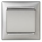 LEGRAND - Interruptor de tarjeta luminoso para hab de hotel Valena - Aluminio brillante
