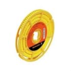 WEIDMÜLLER - Marcador WPA 2-4 amarillo negro Y-CD-250