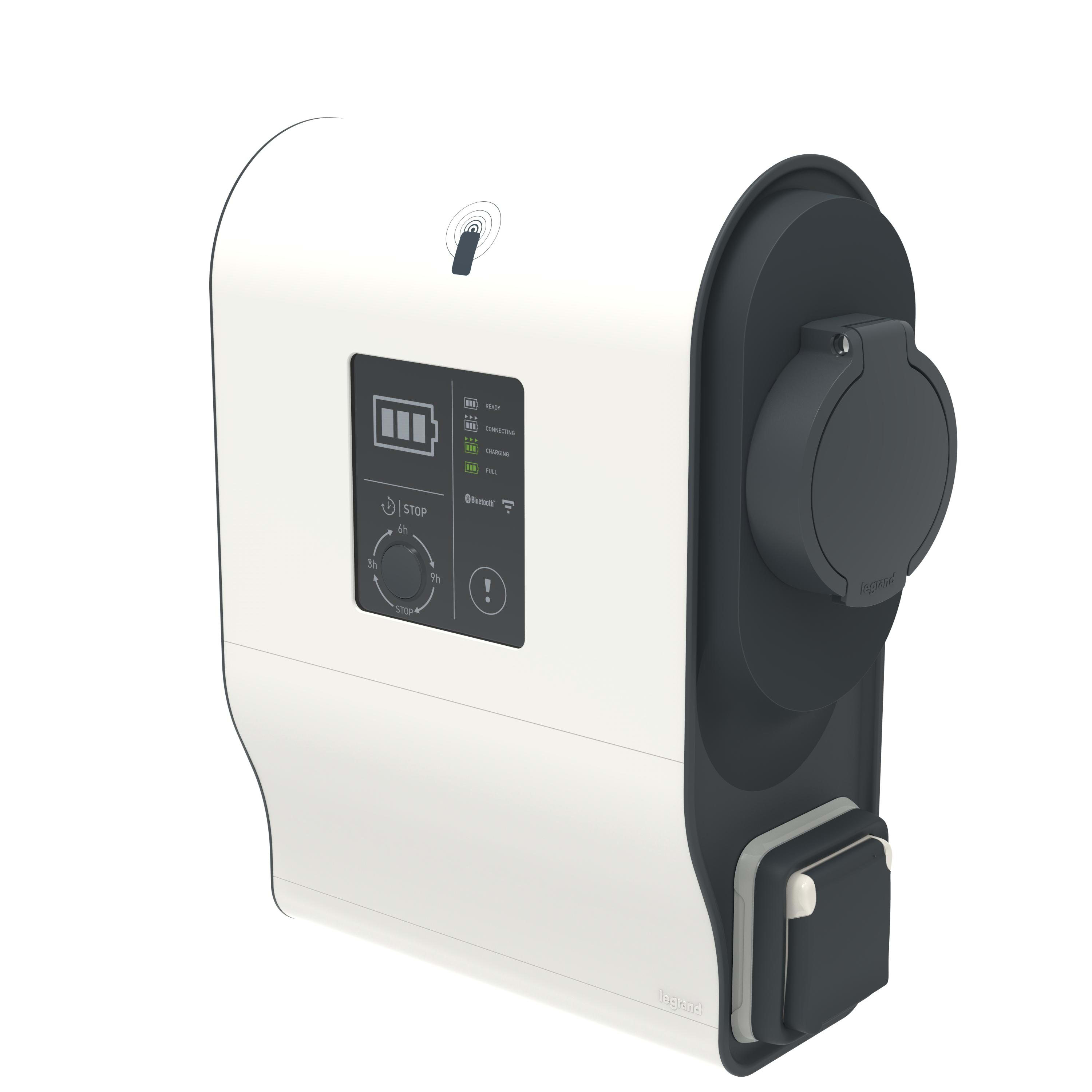 LEGRAND - Toma de carga de plástico Green'up Premium monofásica 1VE - 3,7Kw - M2+M3 - RFID