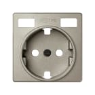 SIMON - Tapa base enchufe schuko con 2 USB C+C Cava Simon 82