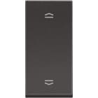 LEGRAND - Pulsador doble para persianas Classia - Dark - 1mod