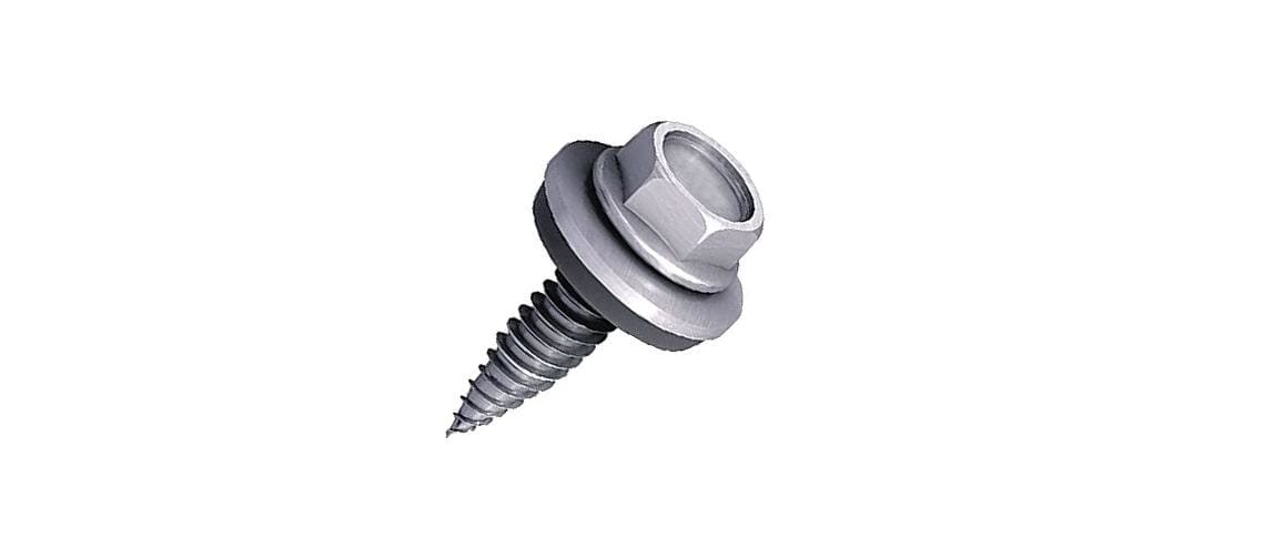 SUNFER - S43-100 Tornillo fijación a chapa sin virutas 5.5x25. Bimetálico