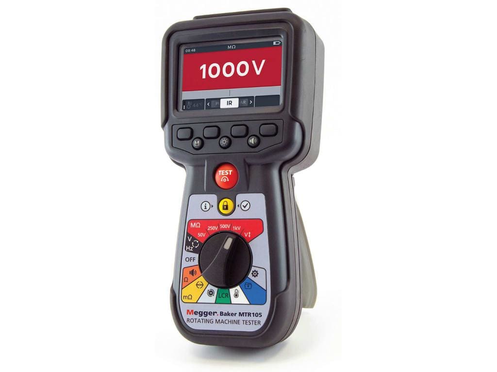MEGGER - MTR105 - Comprobador de máquinas rotativas