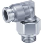 SMC - KQB2L16-G04  RACOR METÁLICO CODO ORIENTABLE Ø16 G 1/2