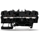 WAGO - Borna de paso para 4 conductores;2,5 mm²;Apropiado para aplicaciones Ex e II;negro
