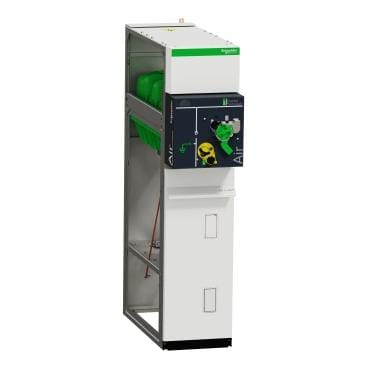 Schneider Electric - Celda SM AirSeT 24kV IM 630A 20 kA 1s, no IAC, ancho 375 mm, con mando CDT manual