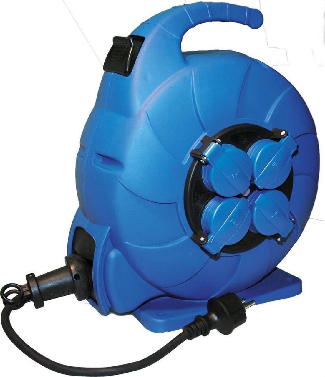 SOLERA - Enrollacables con recogida cable automático 15m