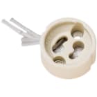SOLERA - Portalámparas cerámica casquillo GU10 150mm 4A 250V