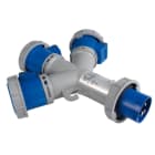 SOLERA - Clavija industrial 3 bases industrial
