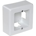 SOLERA - Zócalo superficie con 1 elemento 94x96x43mm blanco
