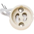 SOLERA - Portalámparas cerámica casquillo GZ10 150mm 2A 250V