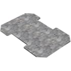 SOLERA - PLACA MONTAJE METÁLICA 214 X 164 X 1,5 MM. TORNILLOS FIJACIÓN. REFS 686, 686 A, 886, 886 A, 6886.