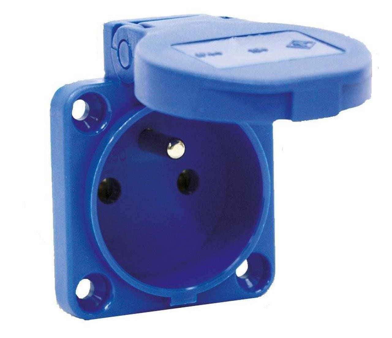 SOLERA - Base trascuadro francés 2P+TT 16A 250V IP54