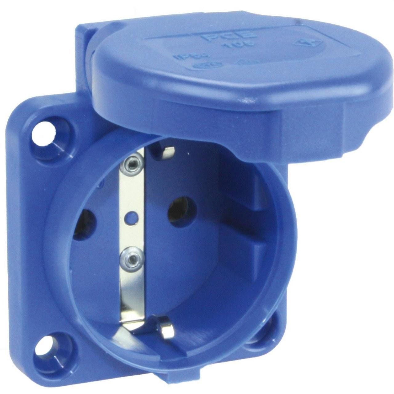 SOLERA - Base trascuadro 2P+TT 16A 250V IP67
