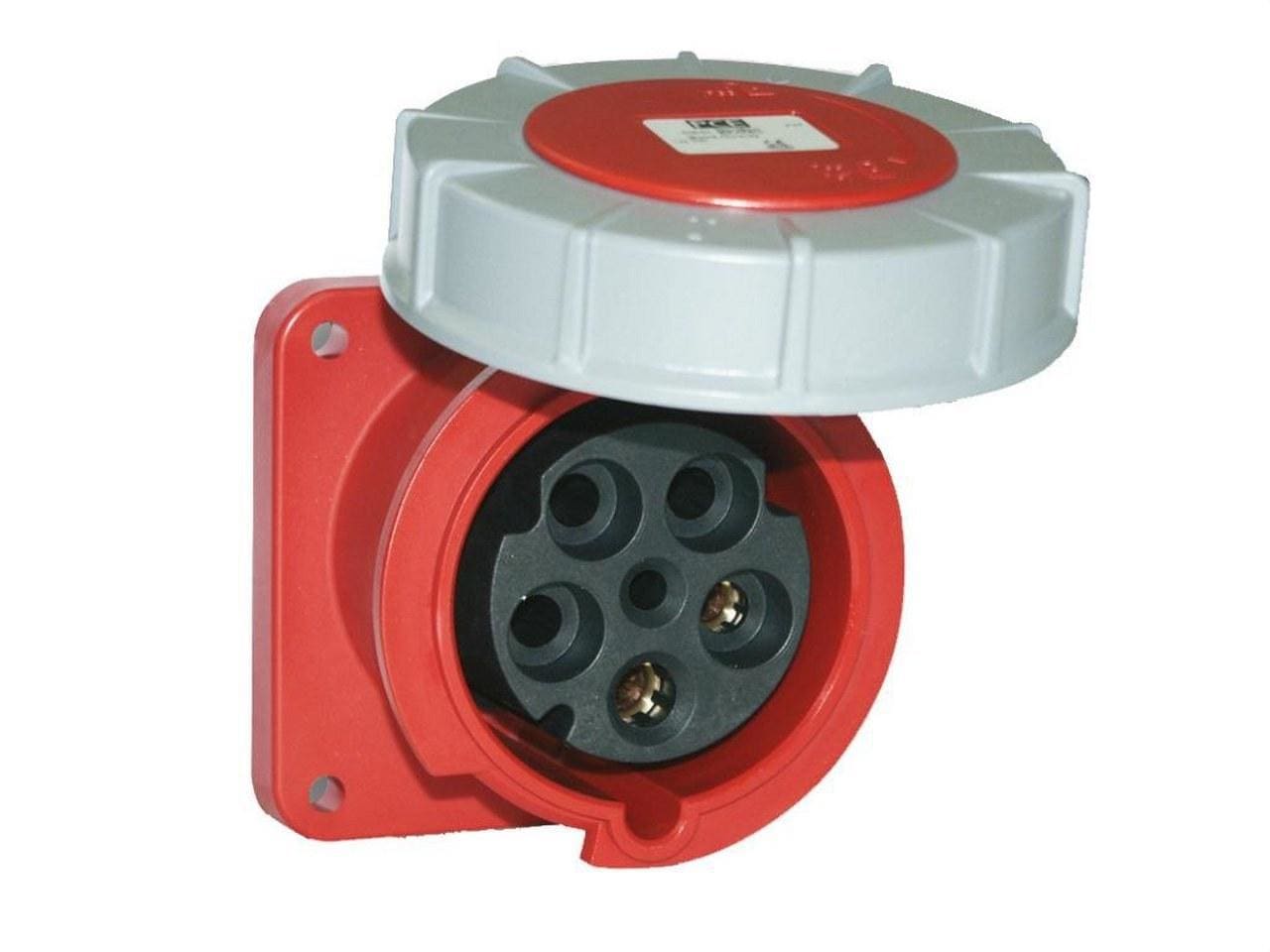 SOLERA - Base trascuadro inclinada 3P+TT 32A 400V IP67