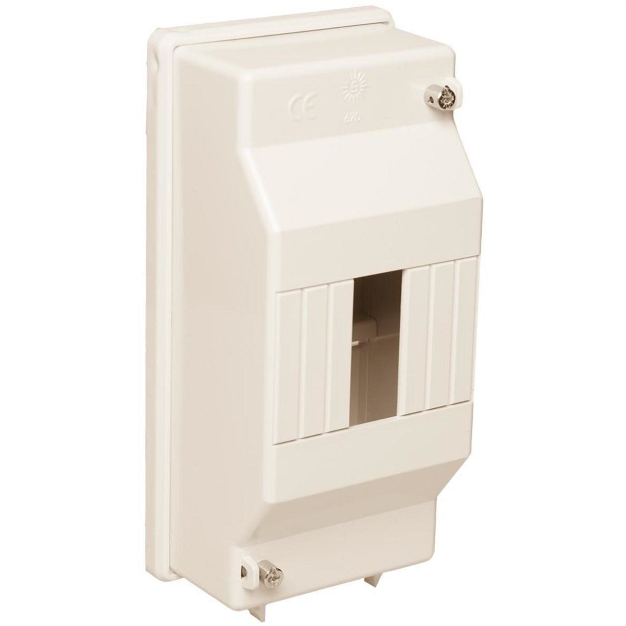 SOLERA - Caja para distribucion 82x172x61 hasta 4 elemento marfil