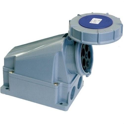 SOLERA - Base mural 2P+TT 63A 230V IP67