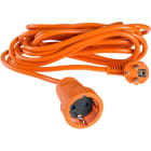 SOLERA - Prolongador 10m clavija 7000 base 6707 naranja