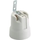 SOLERA - Portalámparas E-27 de porcelana 4A 250V protección
