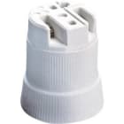 SOLERA - Portalámparas E-40 de porcelana Serie 777 16A 250V protección contra choques eléctricos