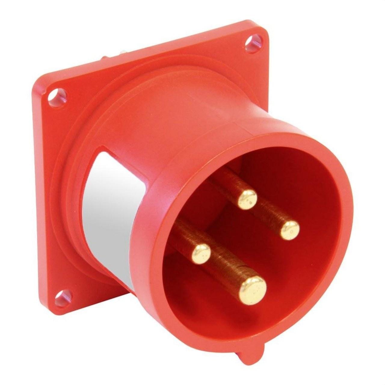 SOLERA - Clavija trascuadro 3P+TT 32A 400V IP44