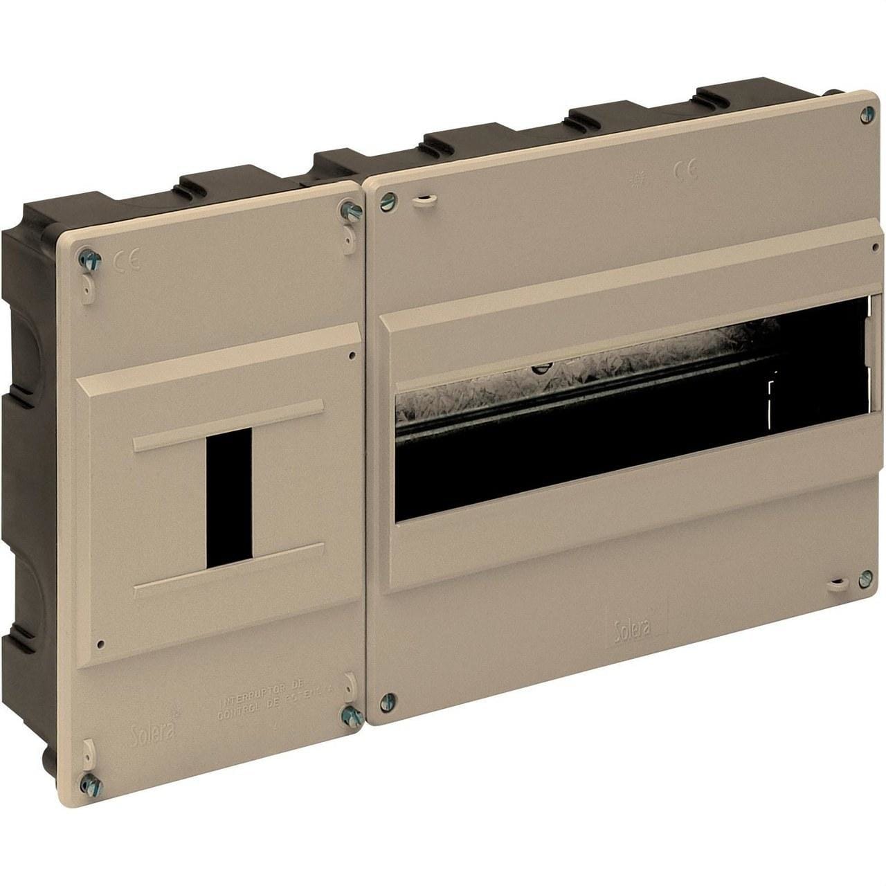 SOLERA - Caja ICP empotrar hasta 12 elementos