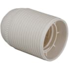 SOLERA - Portalámparas E27 4A 250V cuerpo roscado blanco