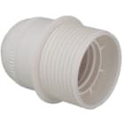 SOLERA - Portalámparas E27 4A 250V cuerpo roscado T blanco