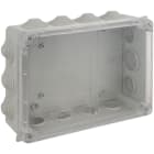 SOLERA - Caja estanca 220x170x80 12 conos tapa transparente