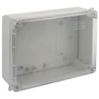SOLERA - Caja 220x170x80 tornillo 1/4"c/tapa transparente