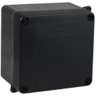SOLERA - Caja estanca ciega 100x100x55 PG16 negro