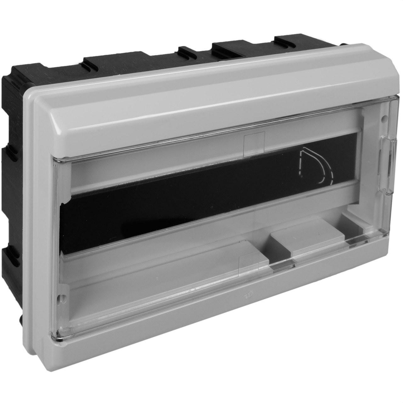 SOLERA - Caja distribución 277x188x55mm 14 elementos tapa gris