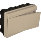 SOLERA - Caja distribución 277x188x55mm 14 elementos marfil